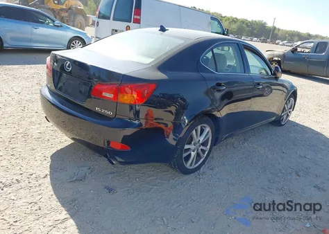 2007 Lexus Is 250 from USA, damaged, VIN JTHBK262272052363